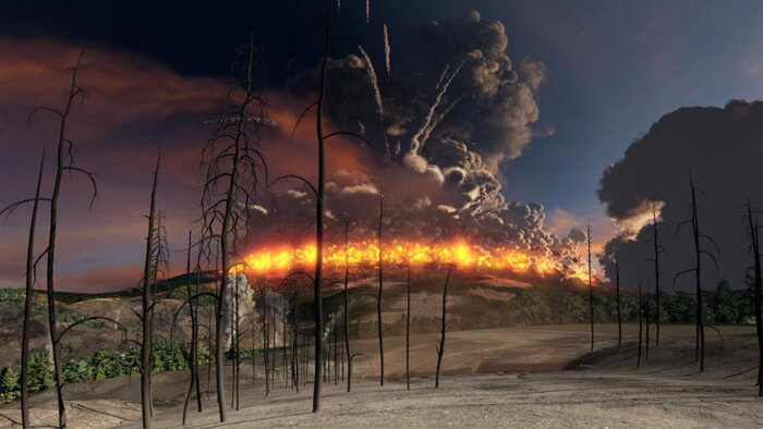 Erupção de Yellowstone