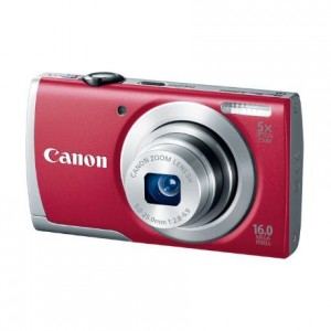 Canon PowerShot A2500 Vermelho