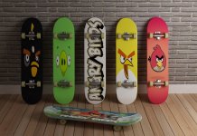 Mga Skateboard