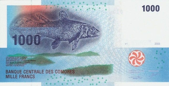 Comoros franc