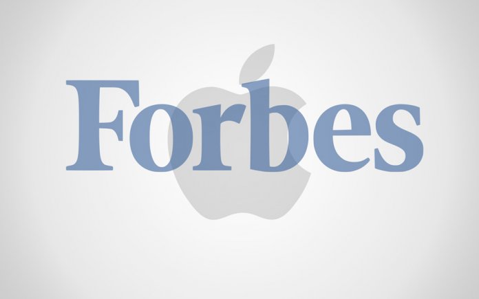 100 najpopularniejszych marek w Forbes