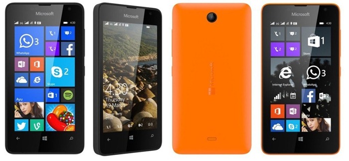 Microsoft Lumia 430 dubbele simkaart