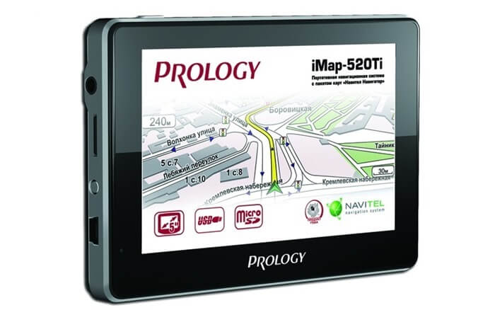 Prology Imap-520Ti - ระบบนำทางรถยนต์ที่ดีที่สุดในการจัดอันดับ 2016