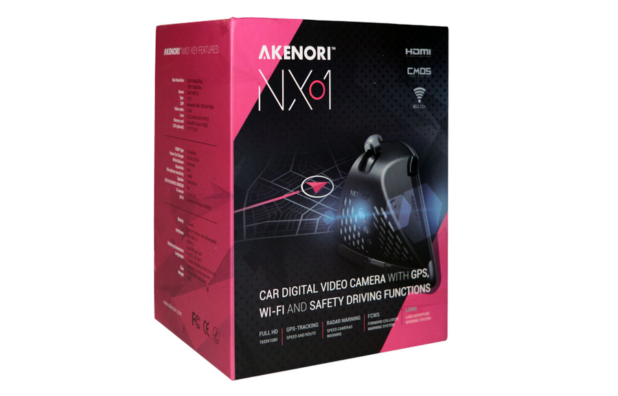 Akenori NX01 pakuotė