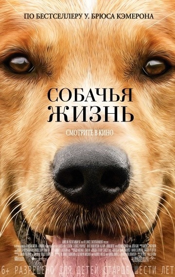 Cartaz do filme A vida de um cachorro (2017)