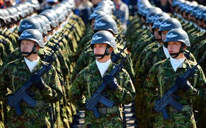 Japans selvforsvarsstyrker