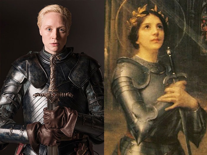 Brienne van Tart en Jeanne d'Arc