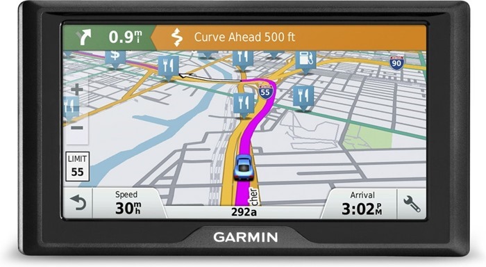 Garmin Drive 50 RUS LMT abre classificação de navegador