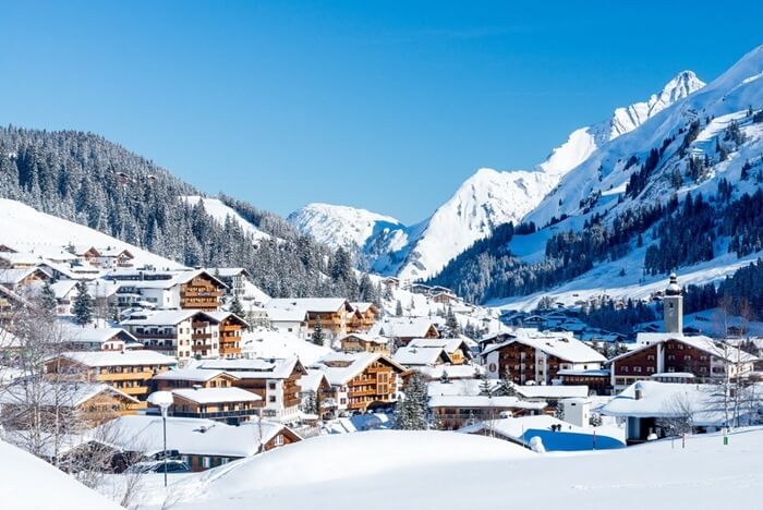 Lech - a melhor estação de esqui do mundo