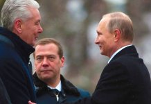 Putin Medvedev Sobyanin