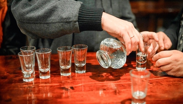 Vodka Museum como um presente em 23 de fevereiro