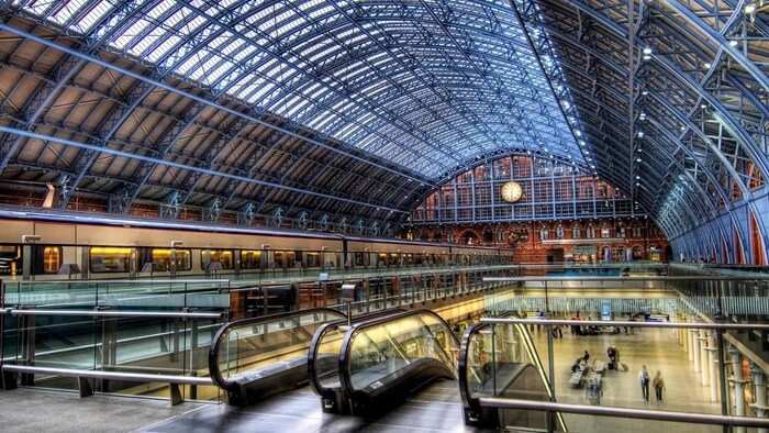Stația St Pancras, Londra, Marea Britanie
