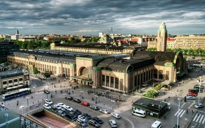 Helsinki központi pályaudvar, Finnország