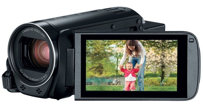 Canon VIXIA HF R82 llança la qualificació de la càmera de vídeo 2017