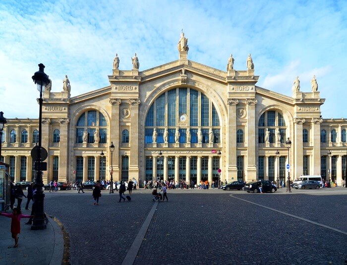 Gare du Nord, Parijs, Frankrijk