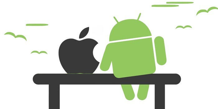 „Android“ arba „iOS“