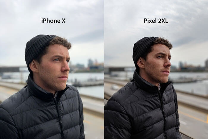 iPHONE-X-срещу-Pixel2XL