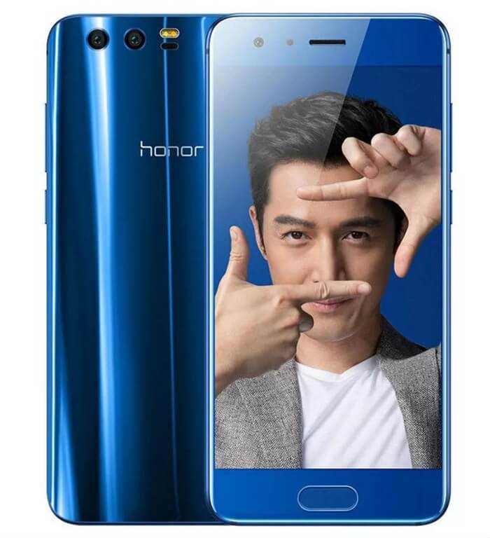 Honor 9 on kaunis älypuhelin