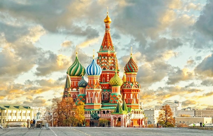 Moskva er den mest befolkede by i Den Russiske Føderation