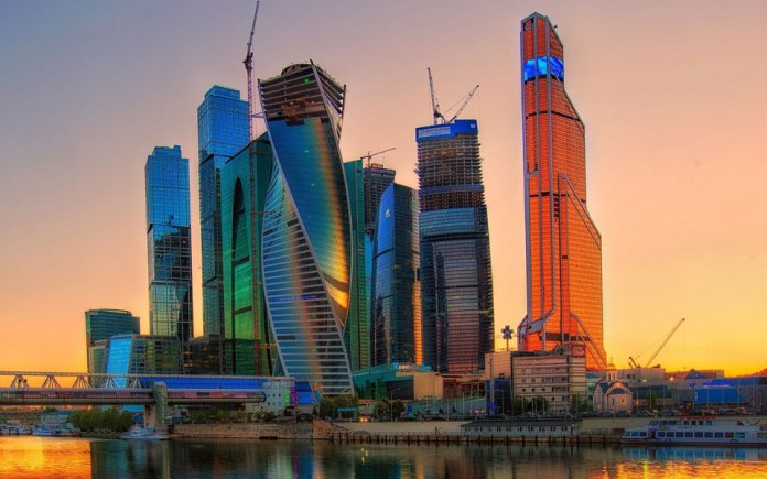 Bangunan pencakar langit tertinggi di Rusia