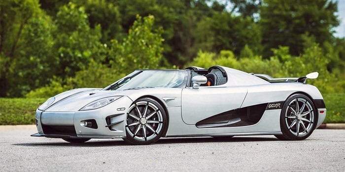 Koenigsegg CCXR Trevita er den dyreste bil i verden