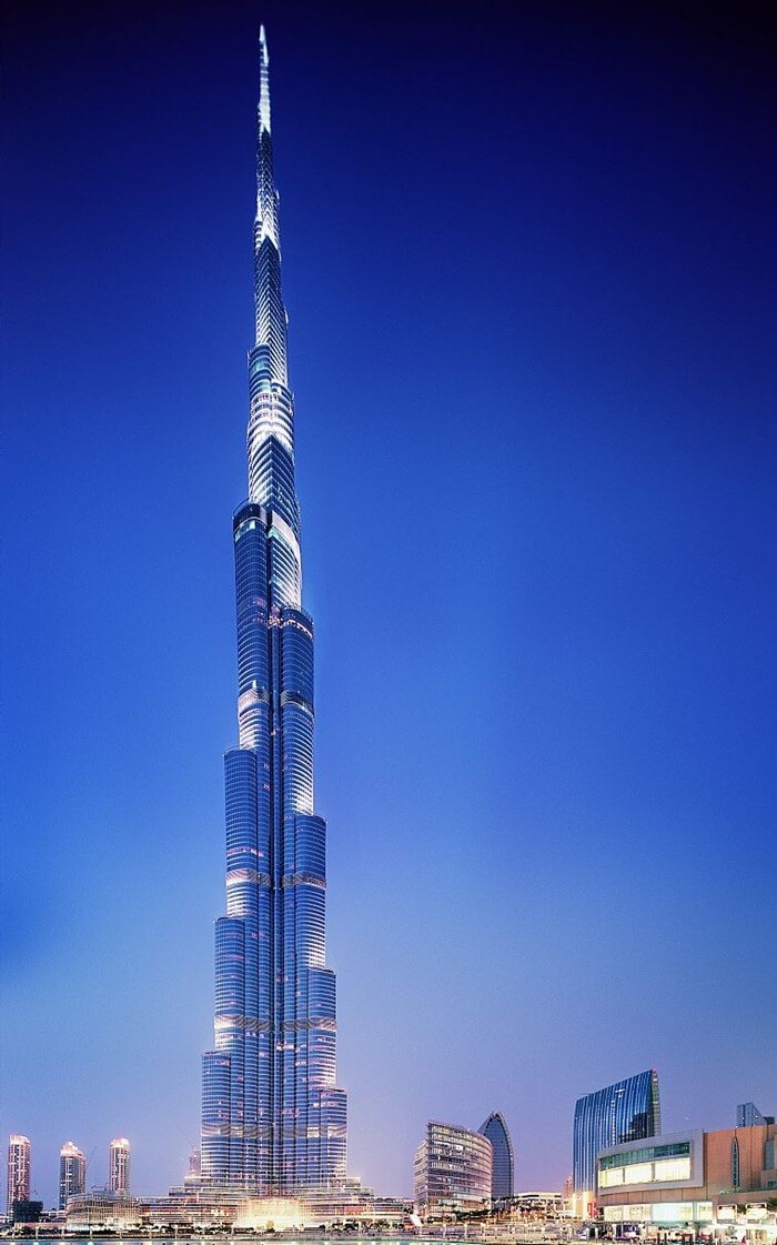 Burj Khalifa - edificio más alto del mundo