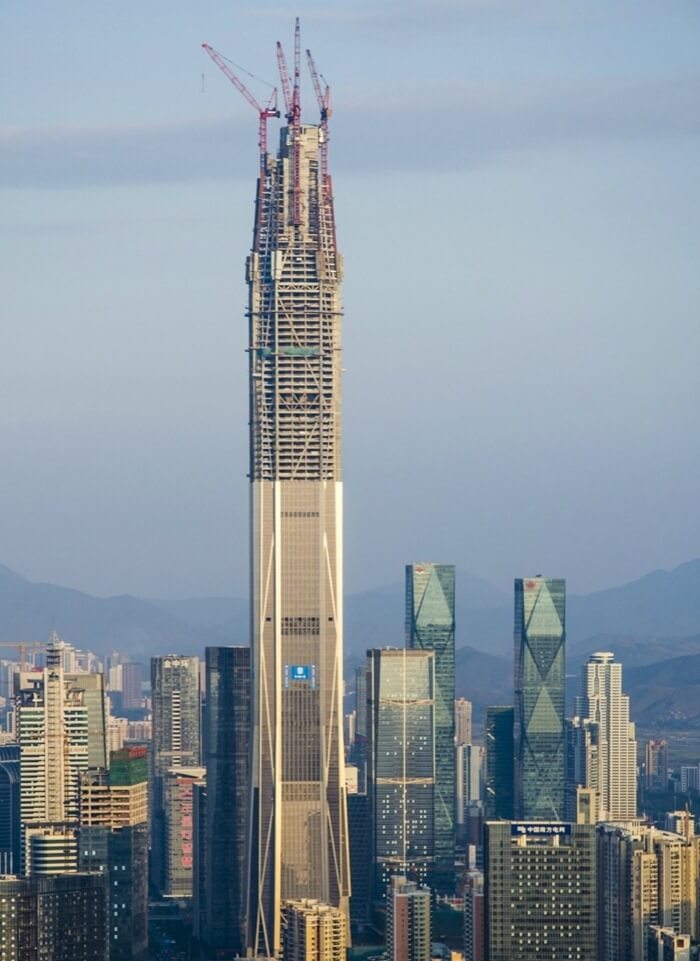 Pingan Nemzetközi Pénzügyi Központ - 599 méter