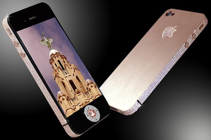 iPhone 4 édition Diamond Rose