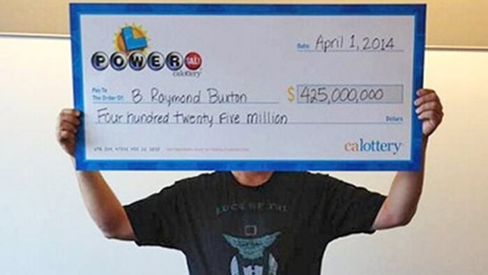 Powerball lotteri - $ 425 millioner, 2014
