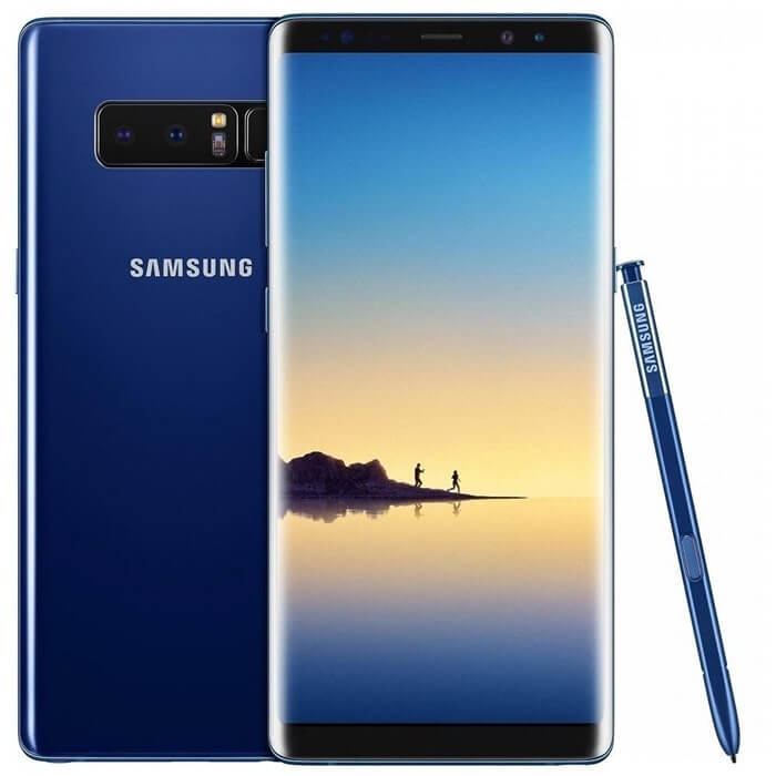 Galaxy Note 8 opent top 5