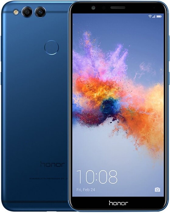 Honor 7X - 10. sija älypuhelinten luokituksessa vuonna 2018 jopa 20000 ruplaan