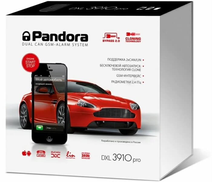 Pandora DXL 3910 - Mejor alarma de inicio automático