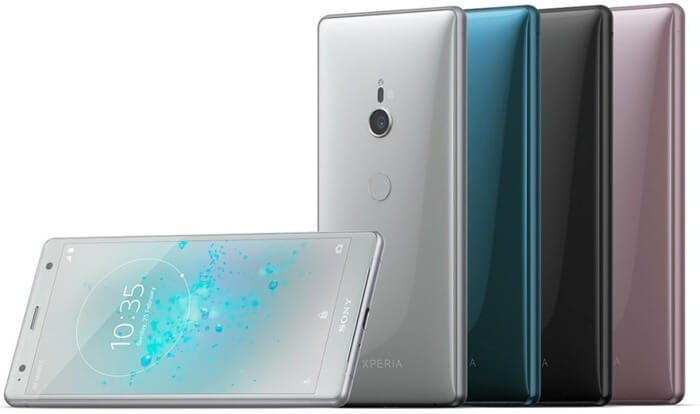 Sony Xperia XZ2 όμορφο τηλέφωνο