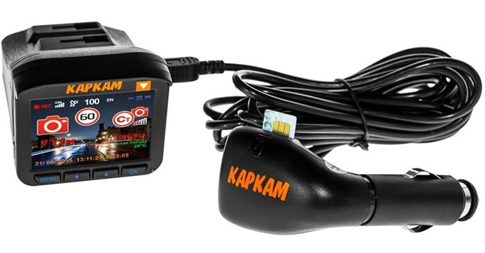KARKAM Combo 3 miglior videoregistratore con rilevatore radar 2018