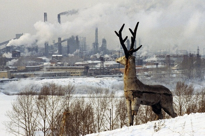 Замърсяване в Новокузнецк