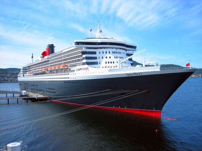 RMS Queen Mary 2 enorme vaixell transatlàntic