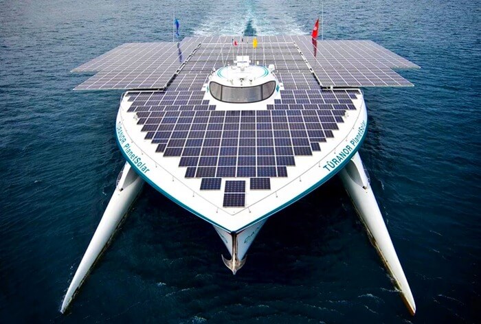 Планетен слънчев кораб със слънчева енергия