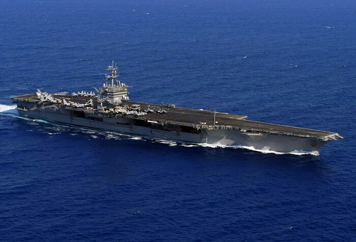 Az USS Enterprise (CVN-65) legnagyobb hadihajója