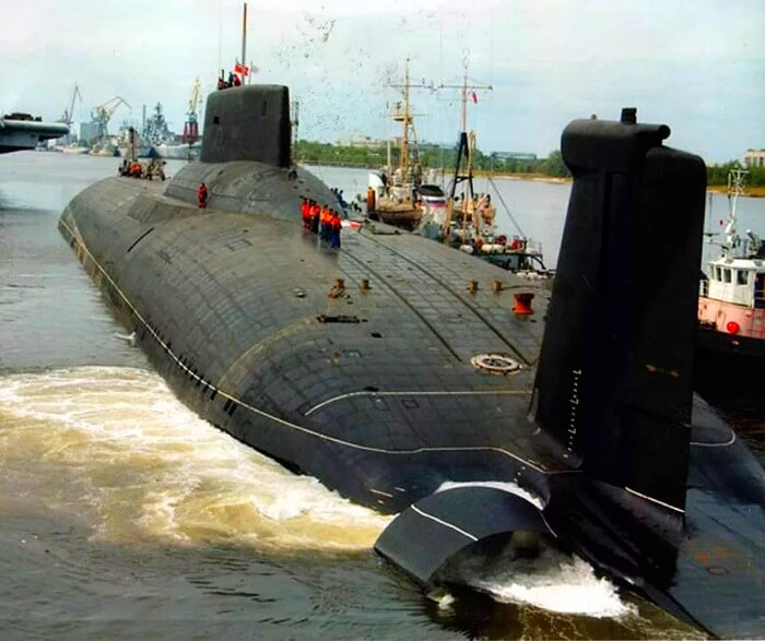 Projeto 941 Shark, o maior submarino do mundo