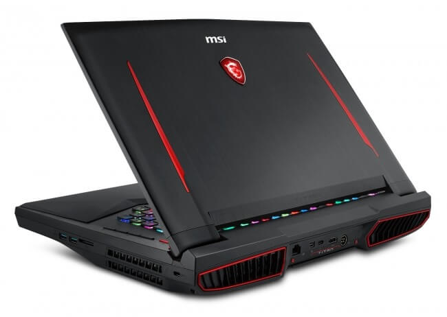MSI GT75 8RF Titan καλύτερος φορητός υπολογιστής τυχερών παιχνιδιών του 2018