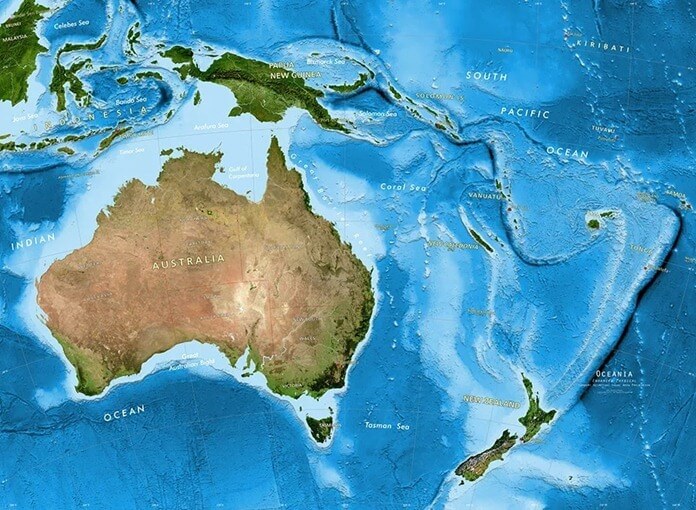 Australia dari Oceania