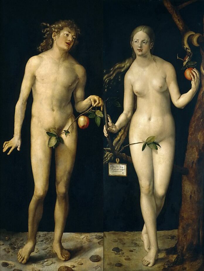 Adam og Eva - Albrecht-Durer