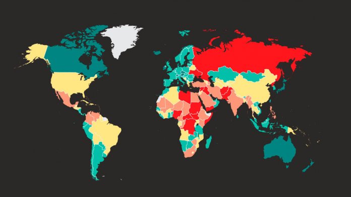 Pasaulinis taikos indeksas 2018 m