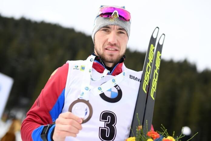 Alexander Loginov er den beste skiskytteren i Russland