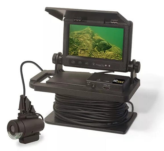 Hyvä Aqua-Vu HD700i -kamera, jolla on korkea videolaatu