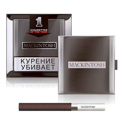 Mackintosh - de duurste sigaretten in Rusland