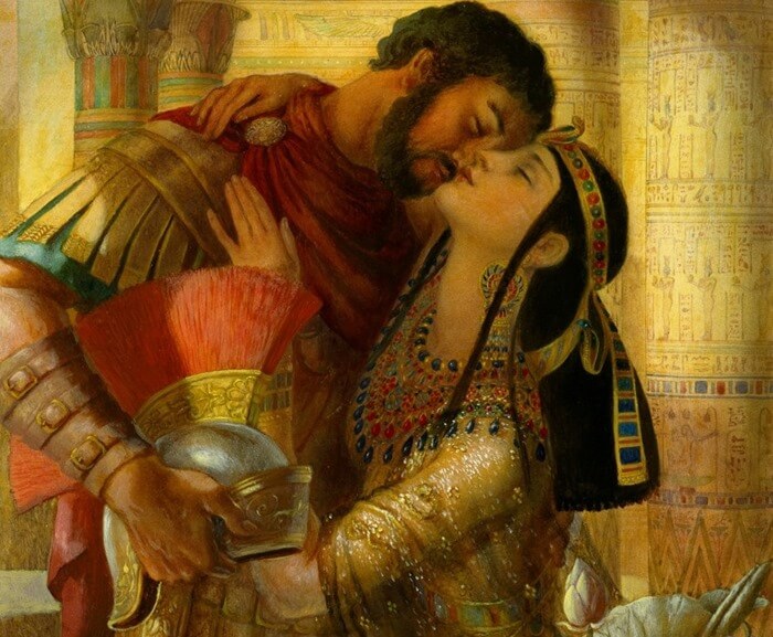 Cleopatra en Marcus Antonius