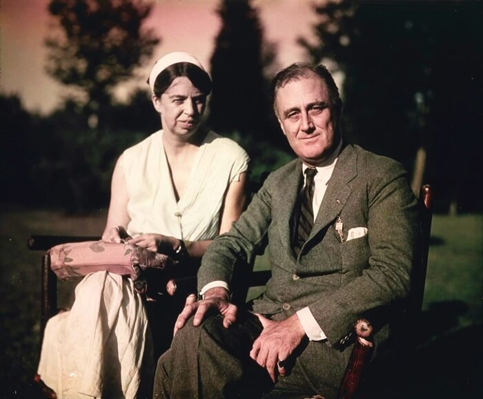 Franklin en Eleanor Roosevelt