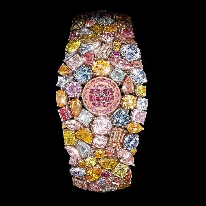 L'orologio da polso più costoso di Graff Diamonds Hallucination