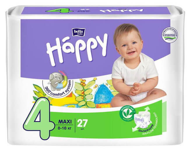 BELLA Baby happy - najlepsze pieluchy dla niemowląt